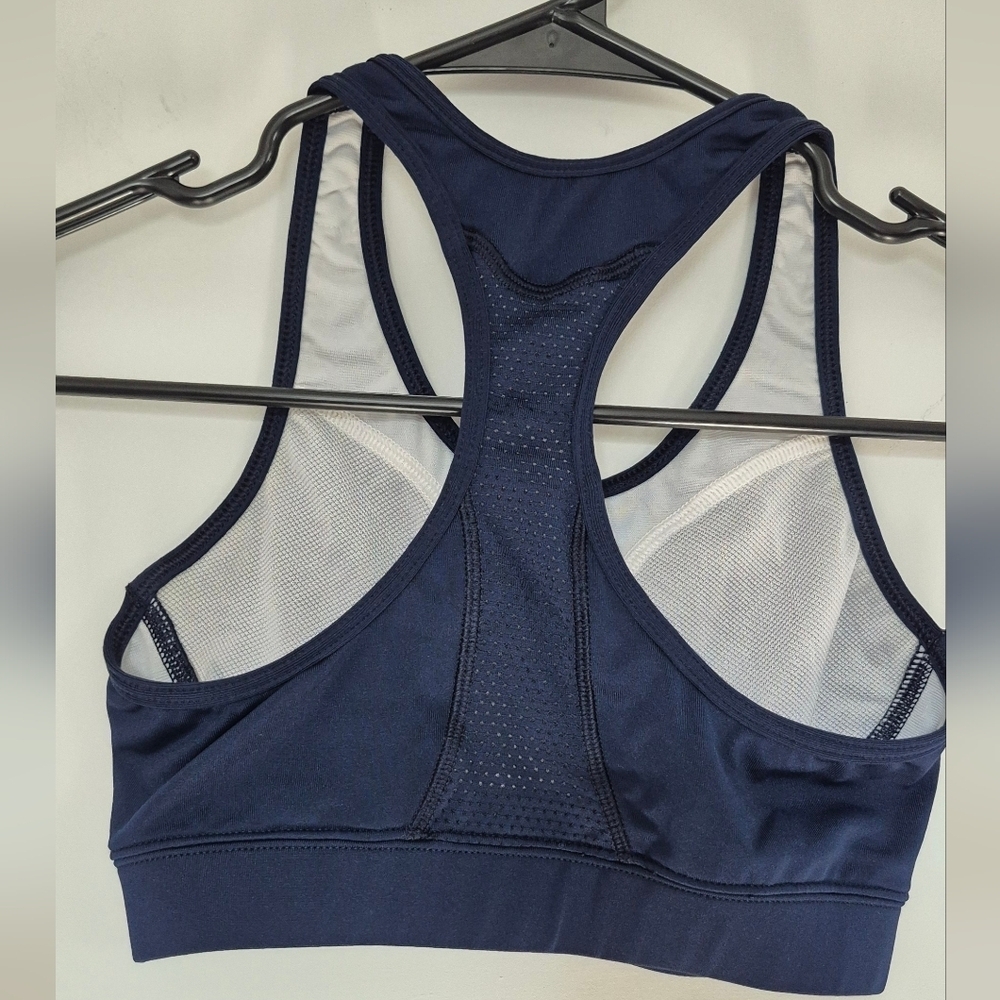 Adidas Blue Sports Bra Performance Intimates - Picture 2 of 5